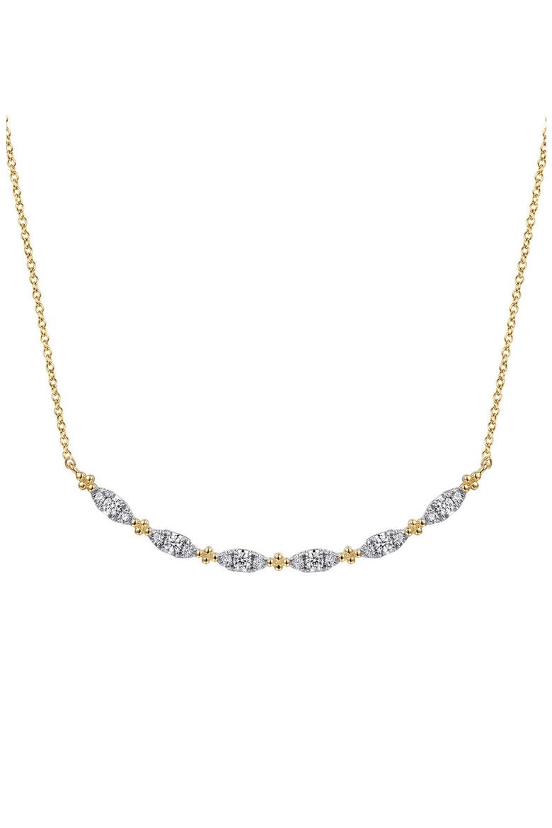 Bujukan Curved Bar Pendant Necklace, Main, color, GOLD
