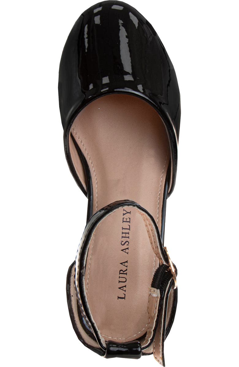 Laura Ashley Low Heeled Dress Shoes, Alternate, color, Black Patent