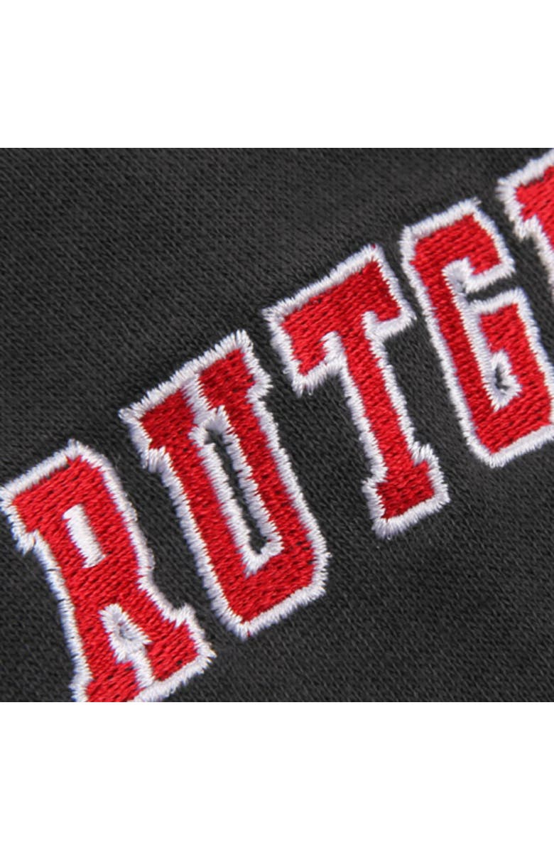 STADIUM ATHLETIC Youth Stadium Athletic Charcoal Rutgers Scarlet Knights Big Logo Pullover Hoodie, Alternate, color, Charcoal