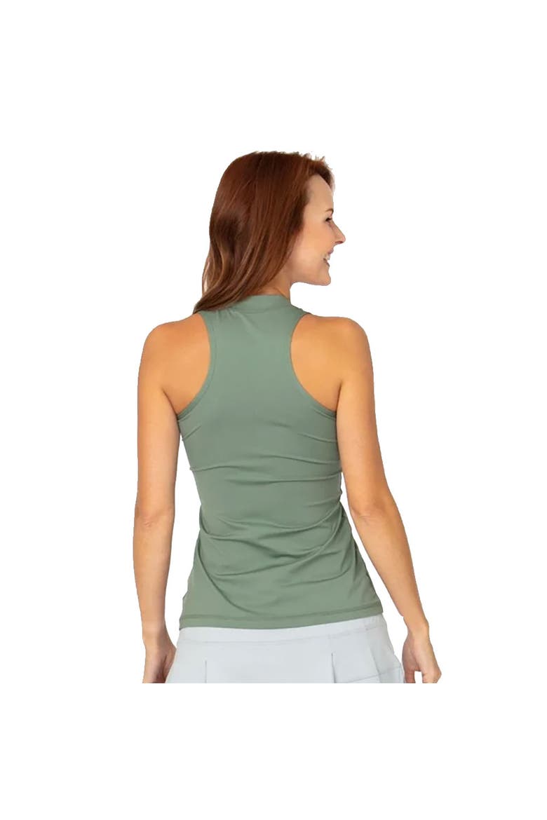 UV Colors Racerback Womens Tennis Tank Top, Alternate, color, Army