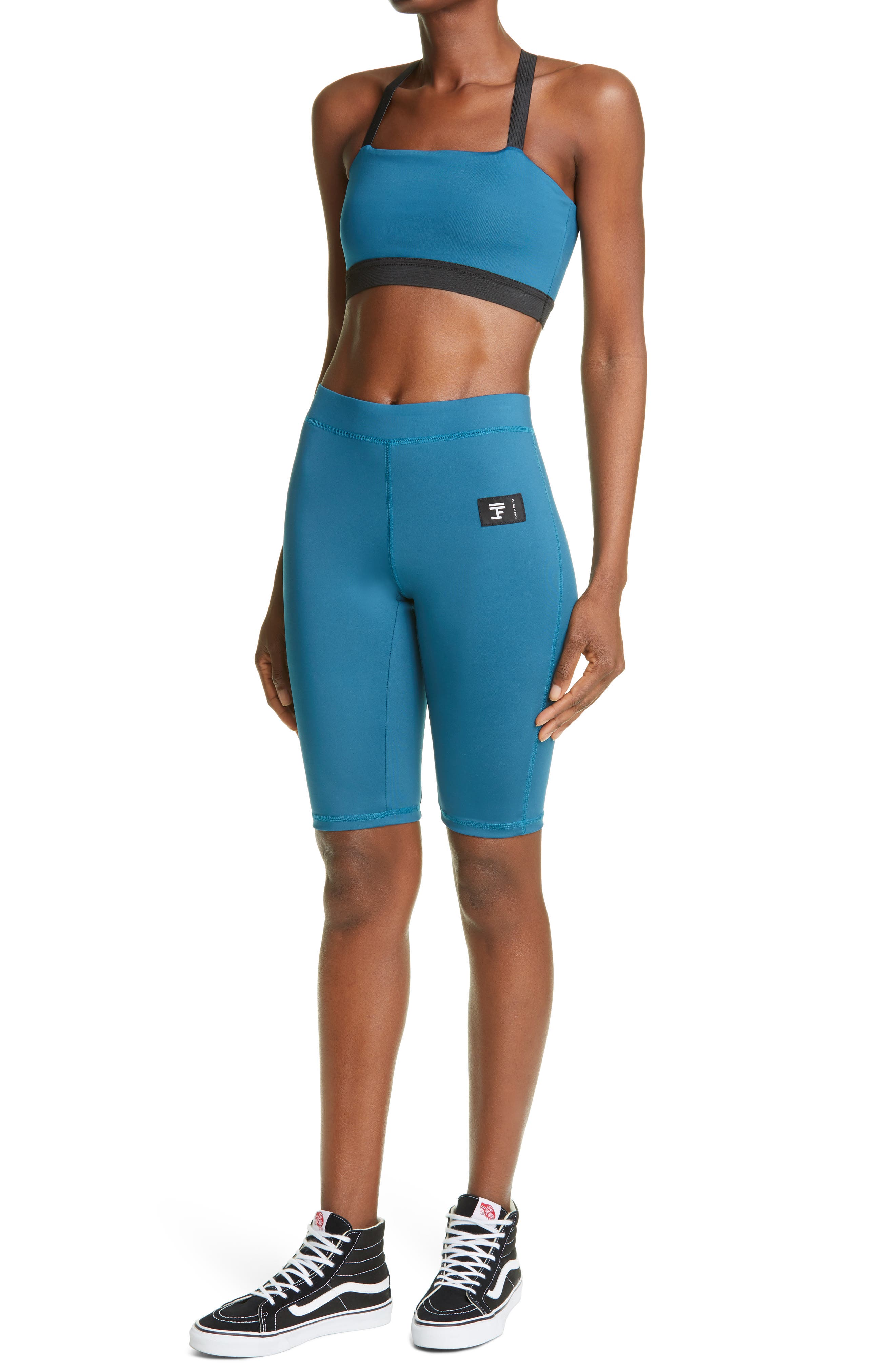 Full Court Sport Logo Bike Shorts (Nordstrom Exclusive) (Women) | Nordstrom