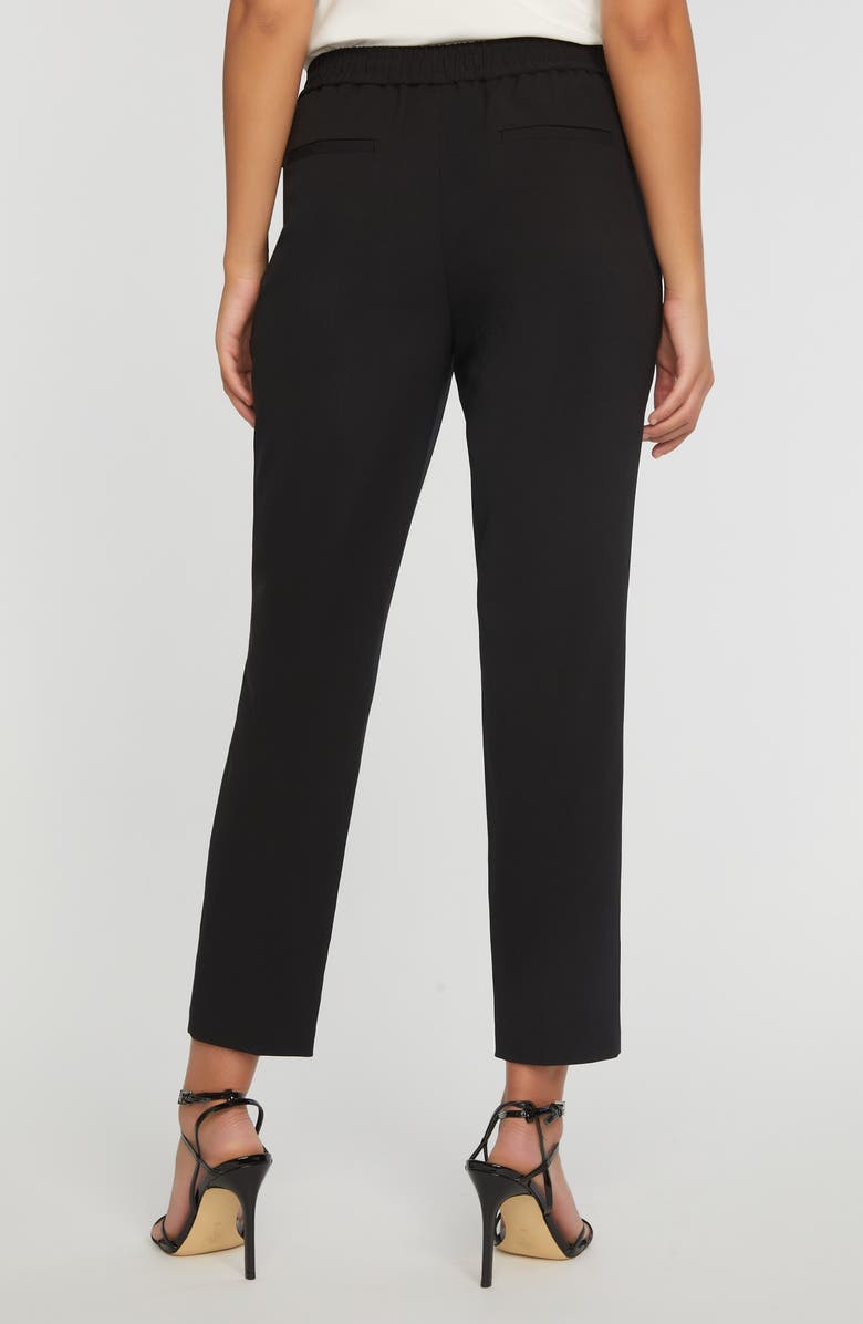 Elie Tahari The Willow Ankle Pants, Alternate, color, Noir