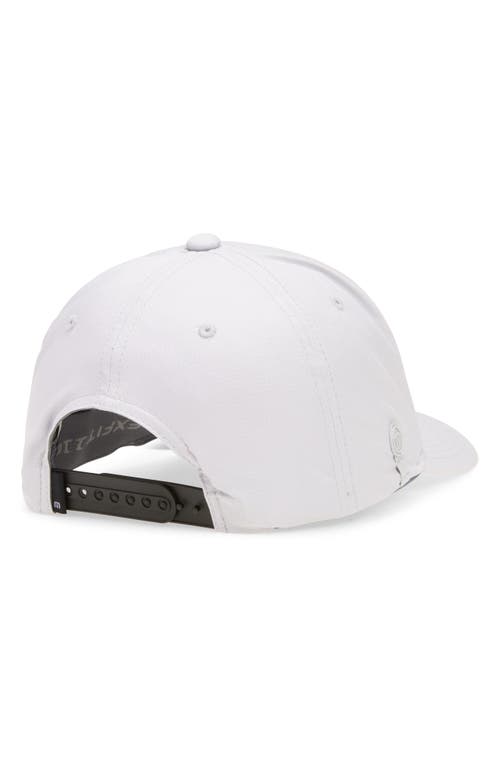 Travismathew Wanderlust Snapback Baseball Cap In White