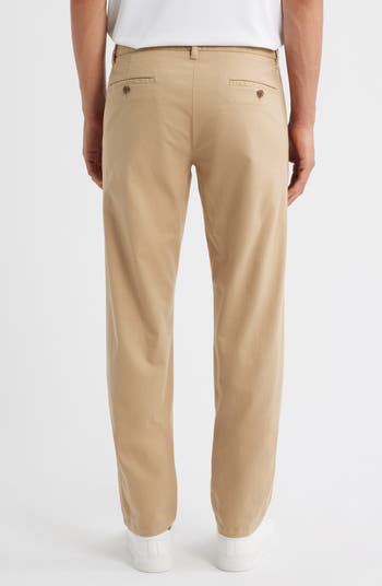 Straight Stretch Cotton Chinos