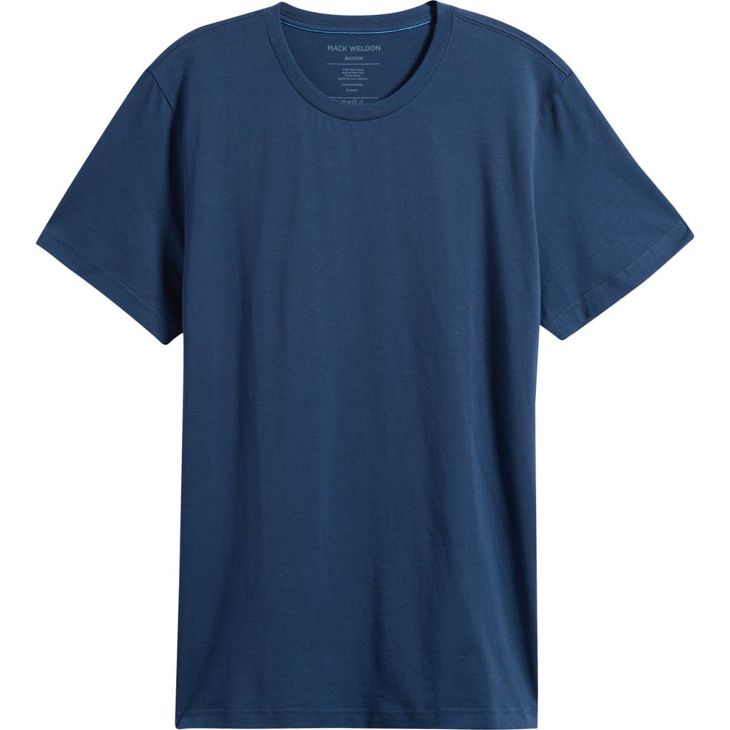 Mack Weldon Slim Fit Crewneck Pima Cotton T-shirt In Gold