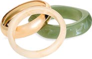 Cara Set of 3 Assorted Bangle Bracelets