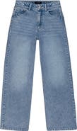 Joe's Jeans Kids' Mia Studded Wide Leg Jeans