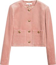 Chloé Crop Corduroy Jacket