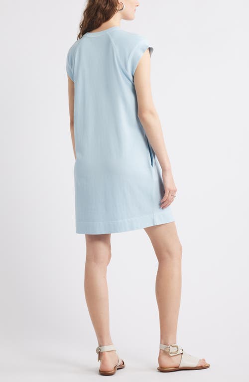 TREASURE & BOND TREASURE & BOND RAGLAN SLEEVE COTTON MINIDRESS 