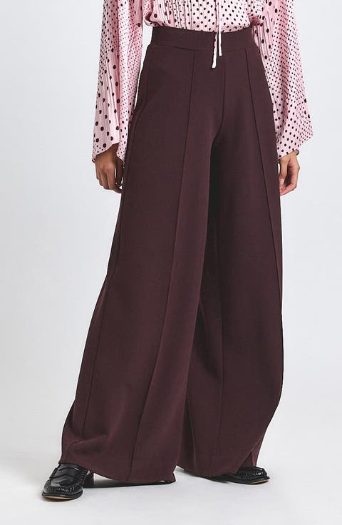Tempset Pleated Wide Leg Pants