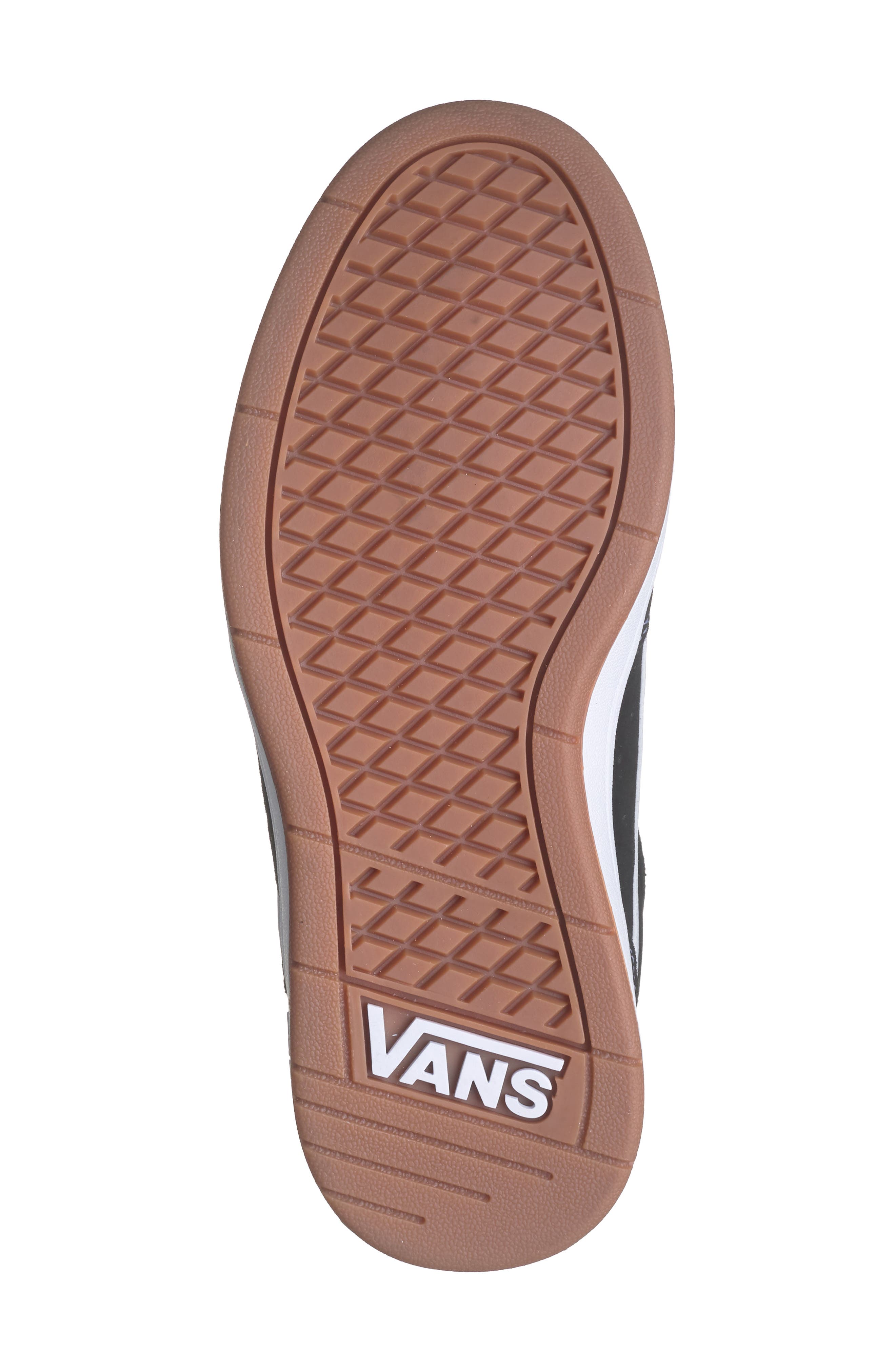 Vans Ryland Sneaker, Alternate, color, Suede/ Canvas Black/ White