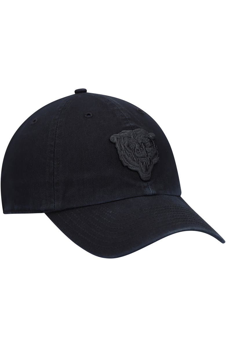 '47 Men's '47 Black Chicago Bears Team Tonal Clean Up Adjustable Hat, Alternate, color, Black