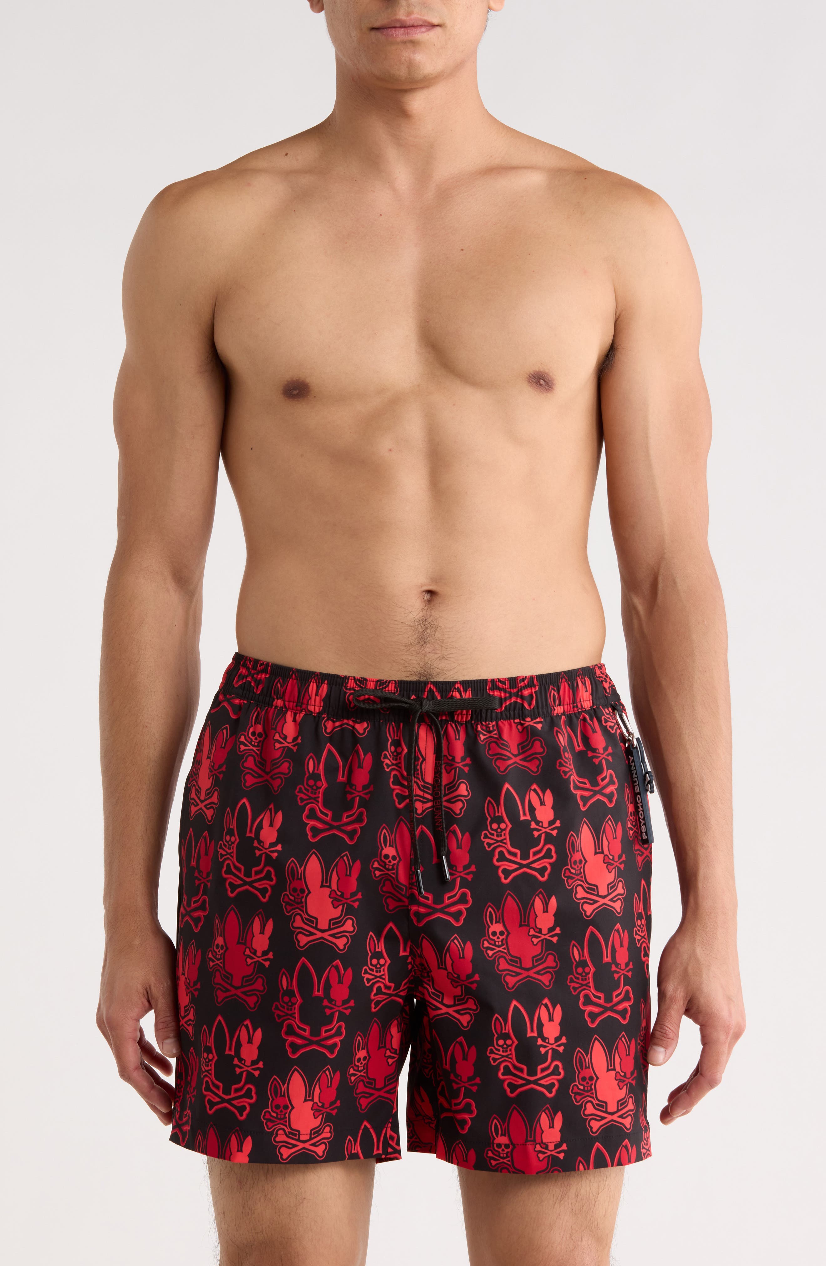 Psycho Bunny Olden Print Swim Shorts