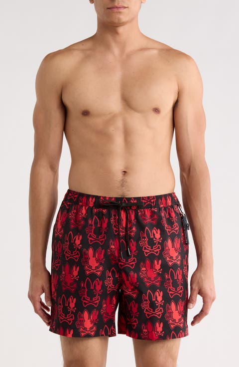 Olden Print Swim Shorts