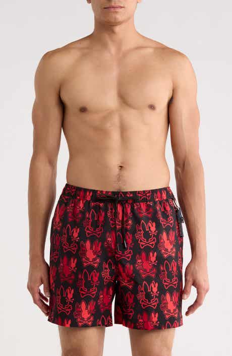 Psycho Bunny Olden Print Swim Shorts