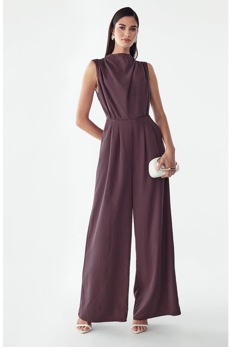 Annie Jumpsuit, Main, color, Aubergine
