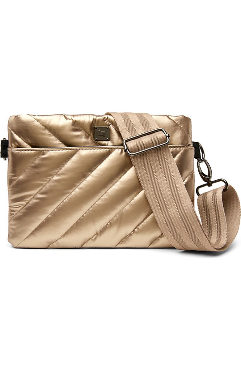 THINK ROYLN Diagonal Bum Bag 2.0, Main, color, Pearl Cashmere