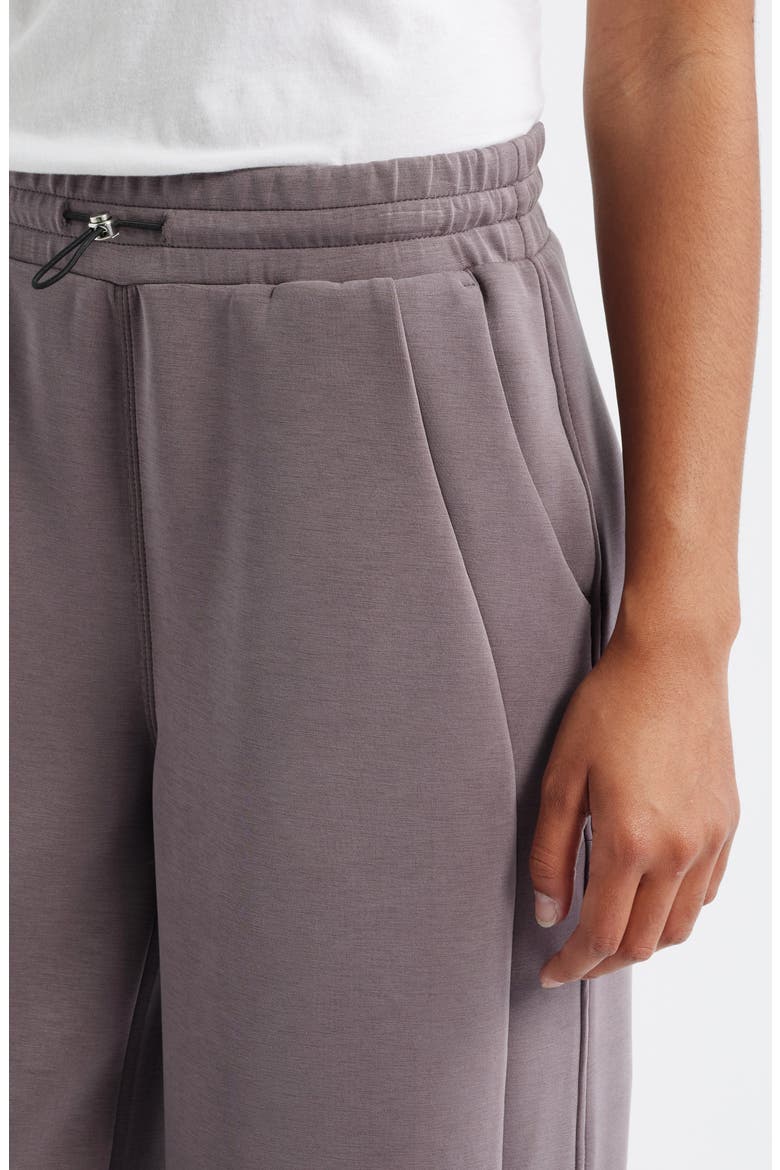 Toggle Waist Athletic Pants, Alternate, color, DARK GRAY
