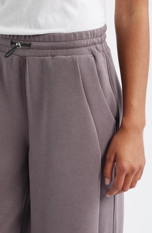 City Blues Toggle Waist Athletic Pants In Brown