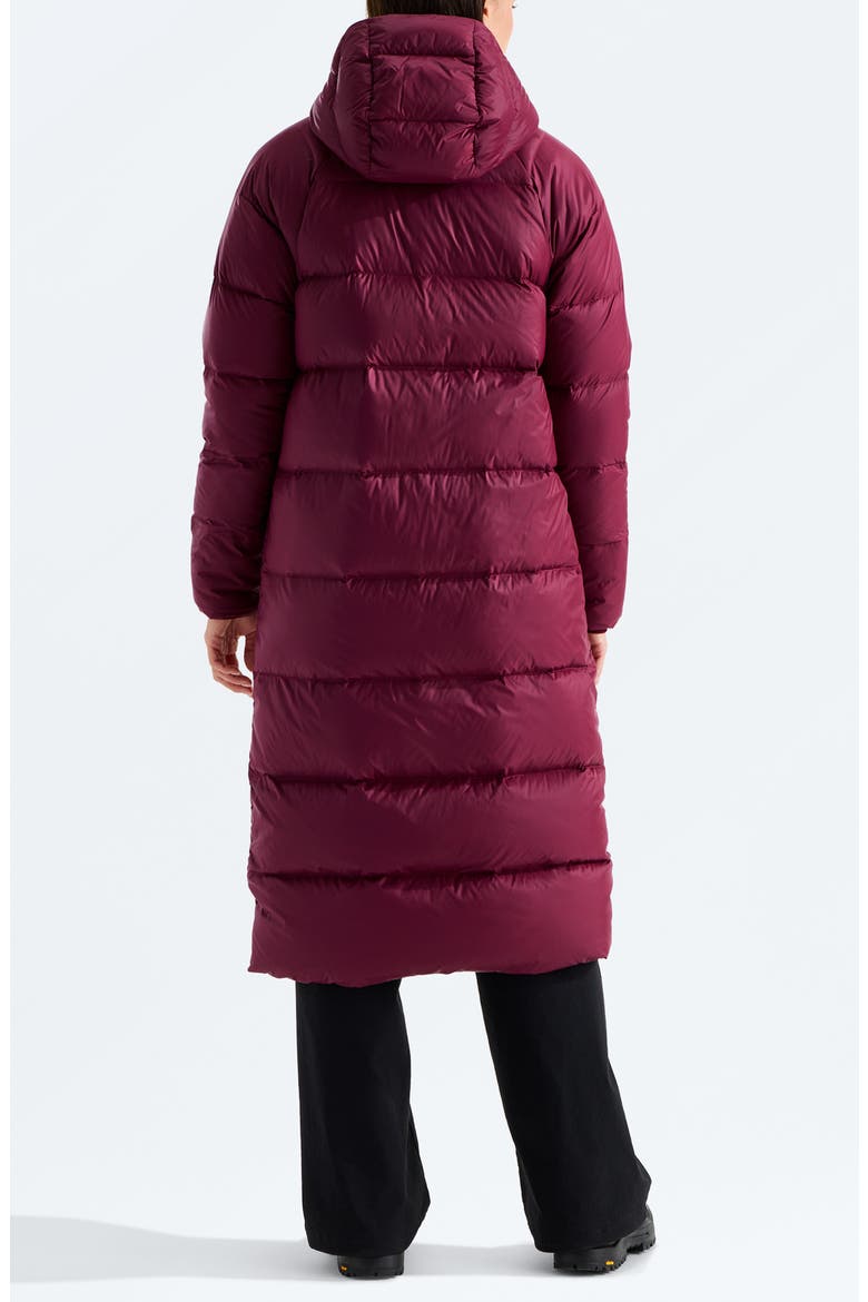 Hydrenalite™ Water Repellent 600 Fill Power Down Hooded Parka, Alternate, color, BURGUNDY CRUSH