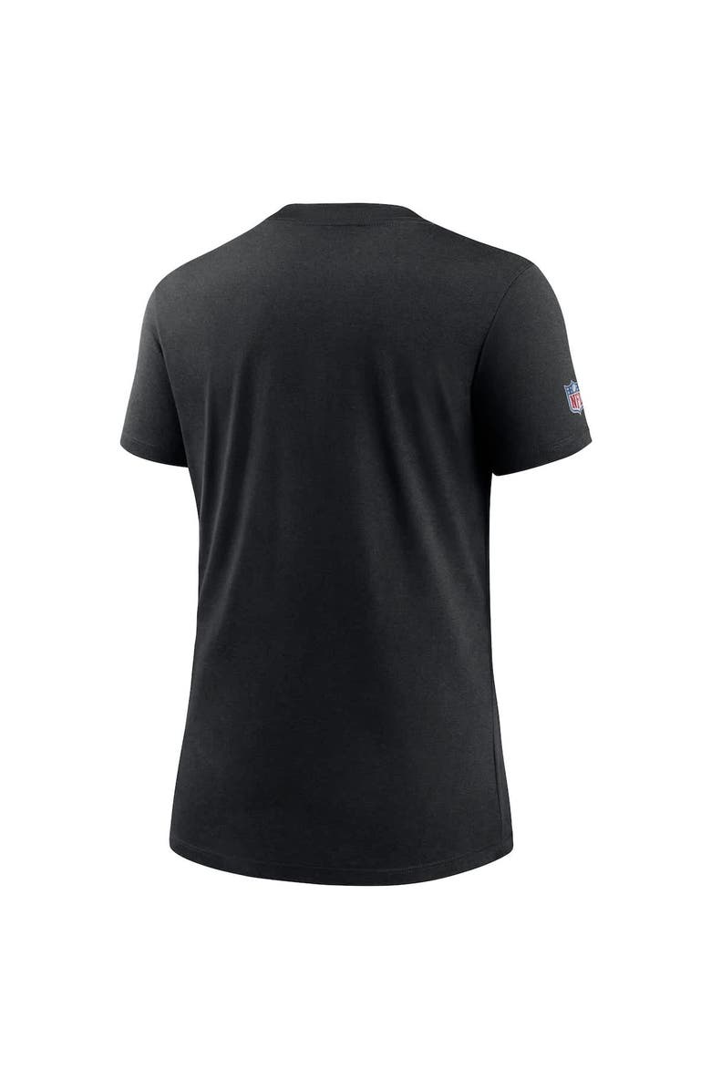 Nike Women's Nike Black Jacksonville Jaguars 2024 NFL Crucial Catch Tri-Blend T-Shirt, Alternate, color, Black