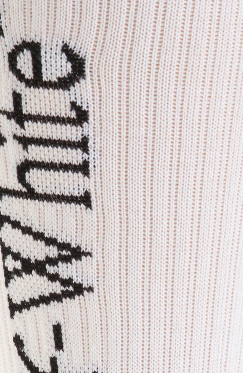 Off-White Triple Arrow Long Crew Socks, Alternate, color, 