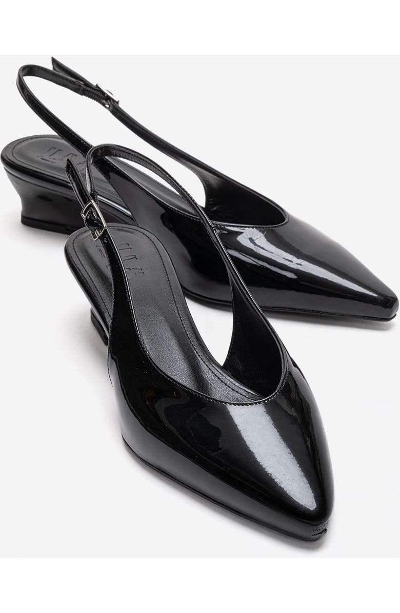 Prologue Shoes Cosella Slingback Pump, Main, color, Black Suede