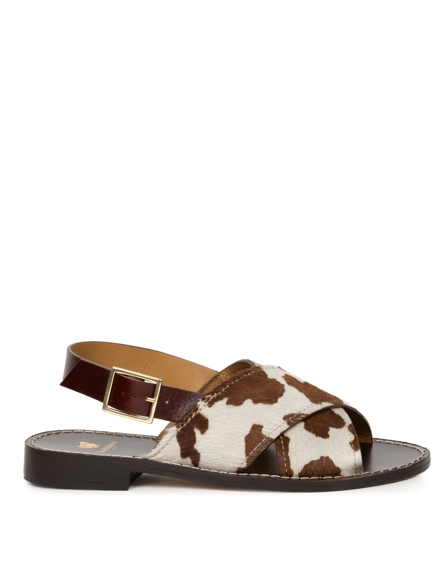 Zita Flat Sandals, Main, color, Ayrshire