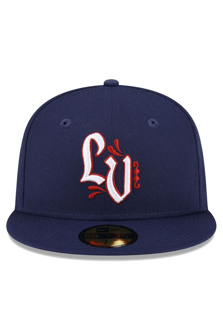 Men's New Era Navy Lehigh Valley IronPigs Authentic Collection 59FIFTY Fitted Hat, Alternate, color, Navy