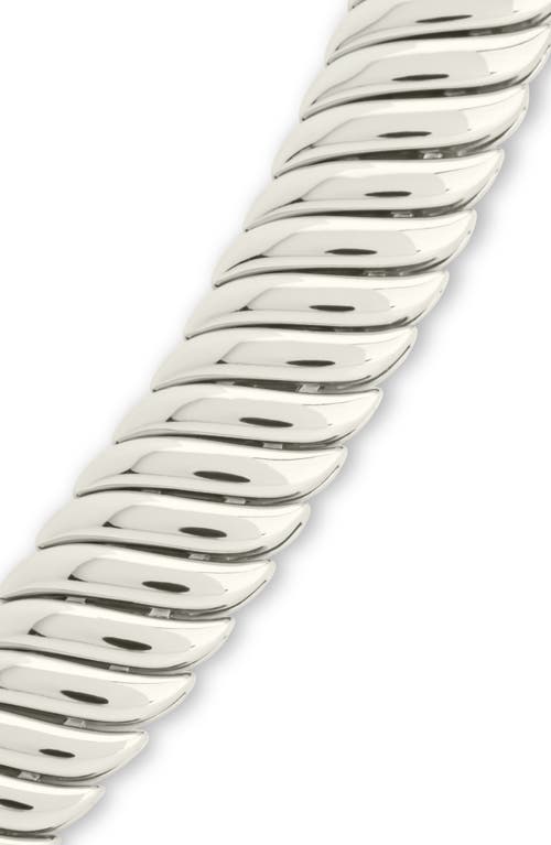 Sterling Forever Bethany Ripple Watch Band Bracelet