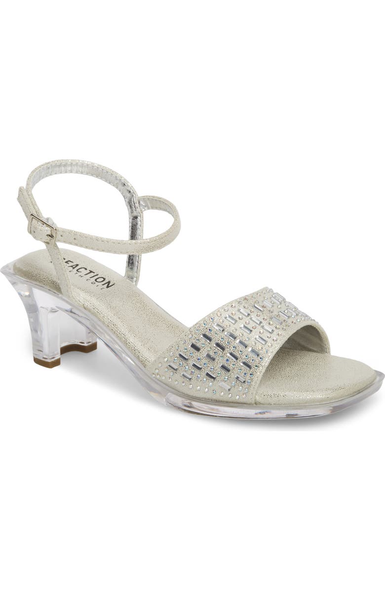 Reaction Kenneth Cole Cind-R-Ella Embellished Sandal, Main, color,