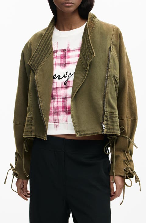 Cotton Twill Utility Jacket