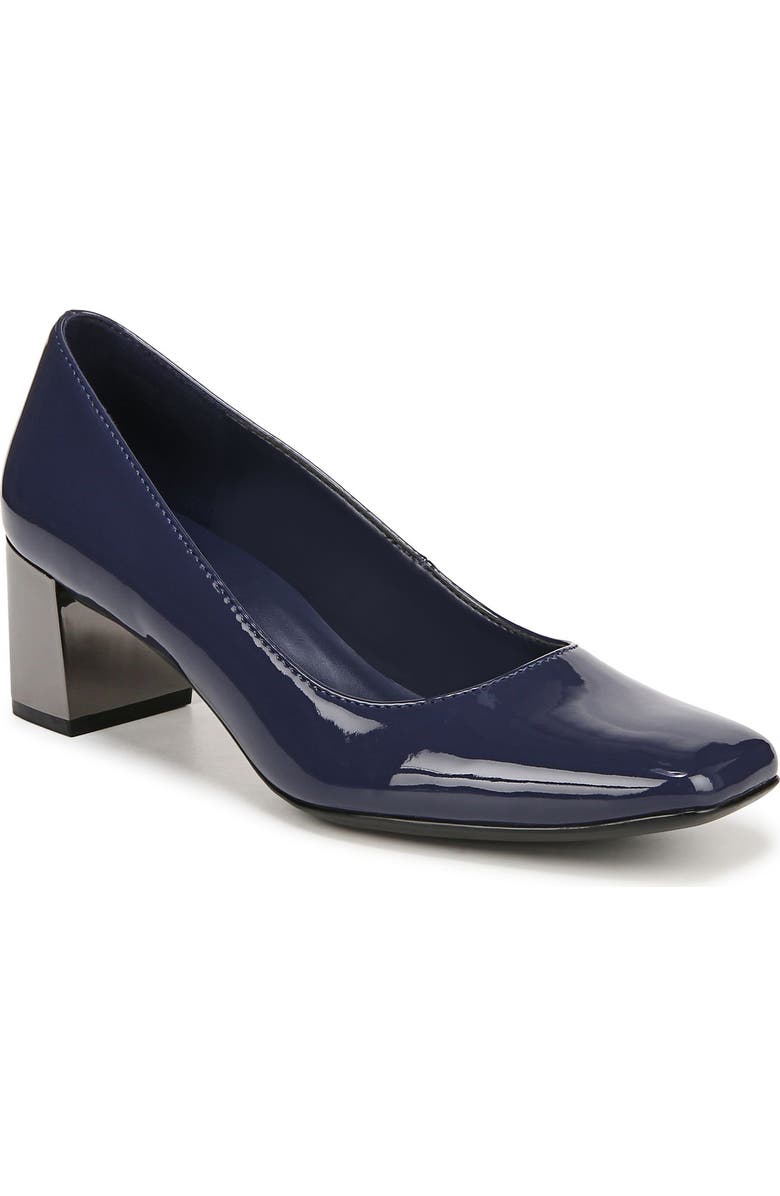 Naturalizer Karina Block Heel Pump, Main, color, Midnight Blue