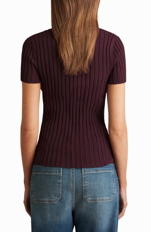 Reiss Poppy Lace-up Polo Sweater