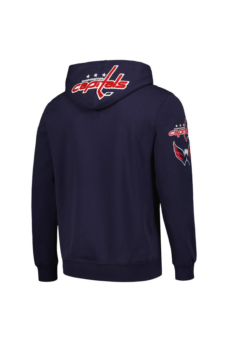 Men's Pro Standard Navy Washington Capitals Classic Pullover Hoodie, Alternate, color, Navy