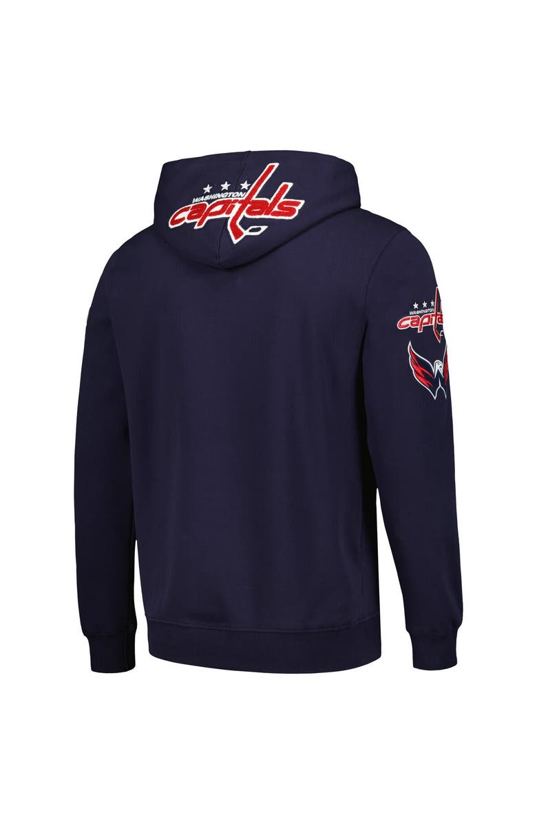 PRO STANDARD Men's Pro Standard Navy Washington Capitals Classic Pullover Hoodie, Alternate, color, Navy