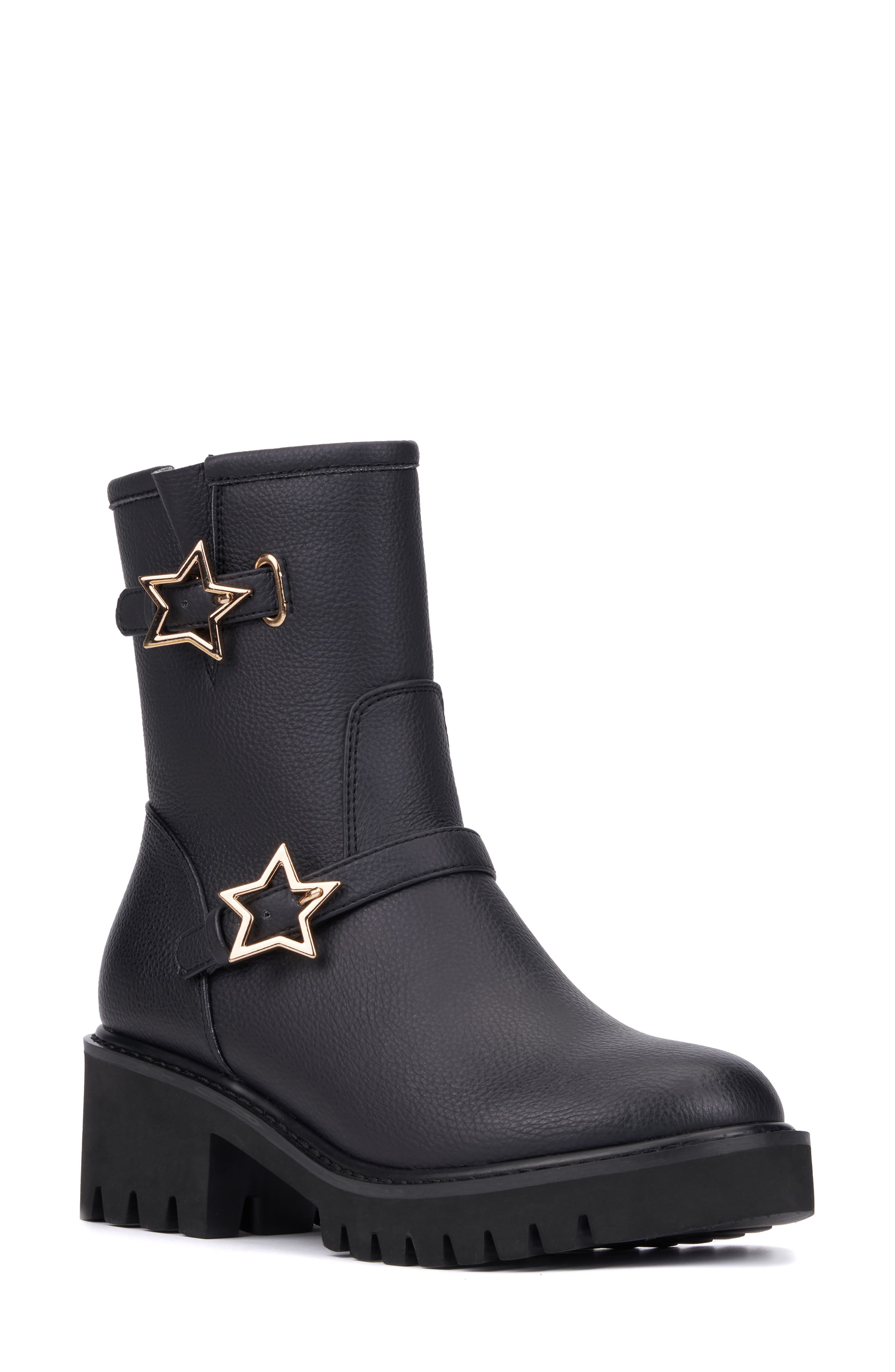 OLIVIA MILLER Neptune Lug Sole Boot