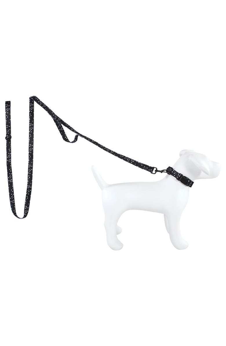 Luvable Friends Pet Collar and Leash Set, Alternate, color, Constellation