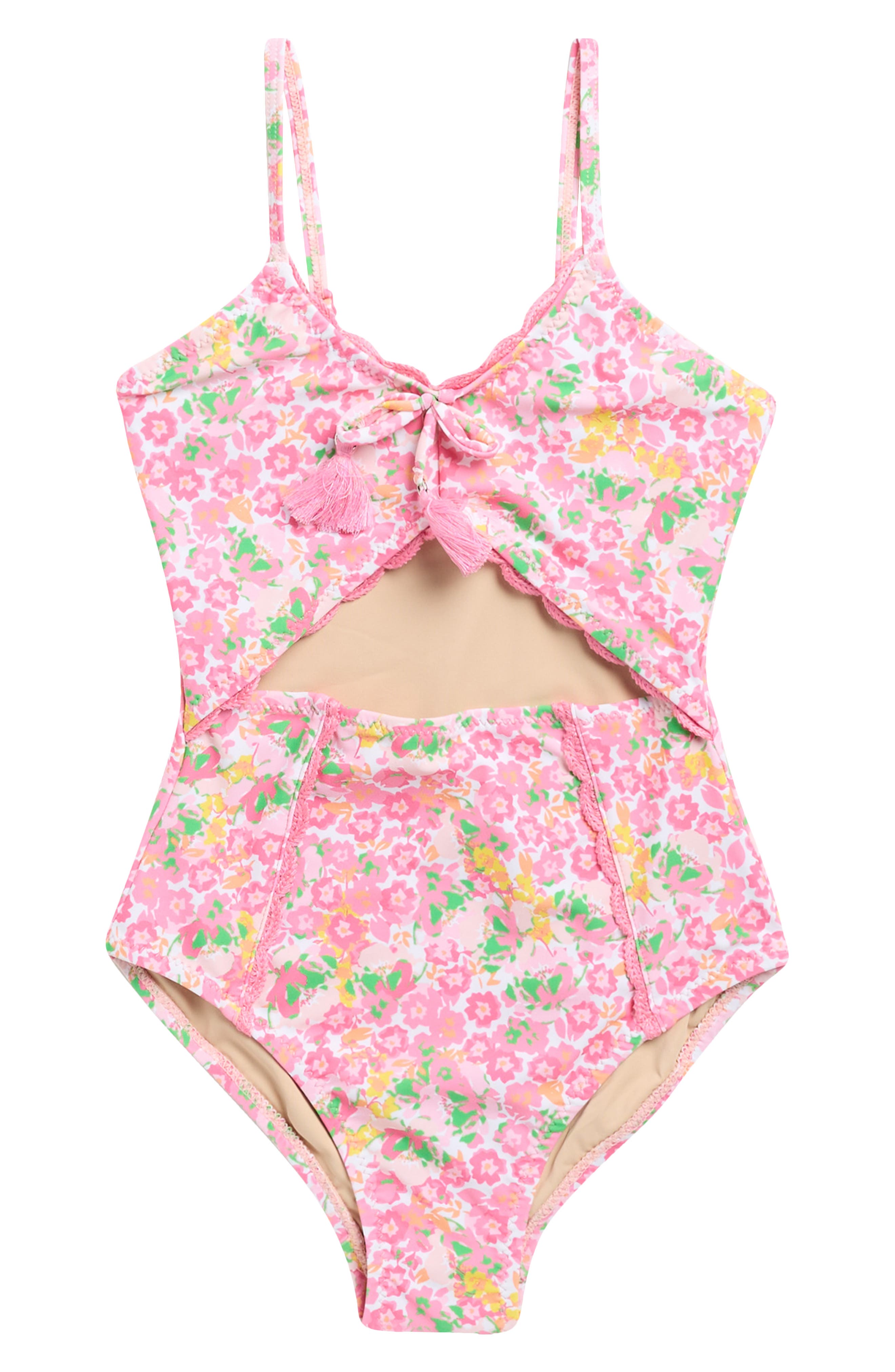 Shade Critters Kids' Front Cutout One-Piece Swimsuit