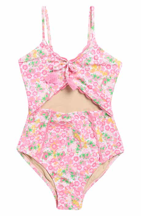Shade Critters Kids' Front Cutout One-Piece Swimsuit