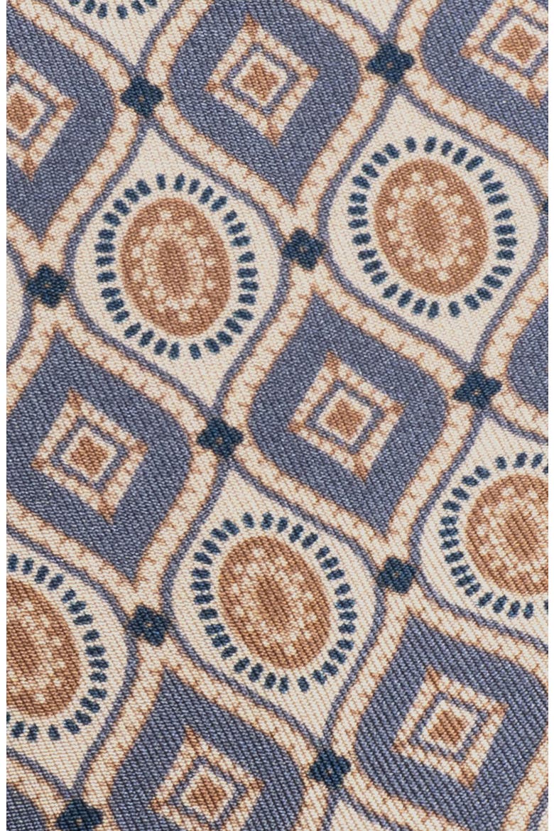 Wagner Geometric Silk Tie, Alternate, color, BLUE