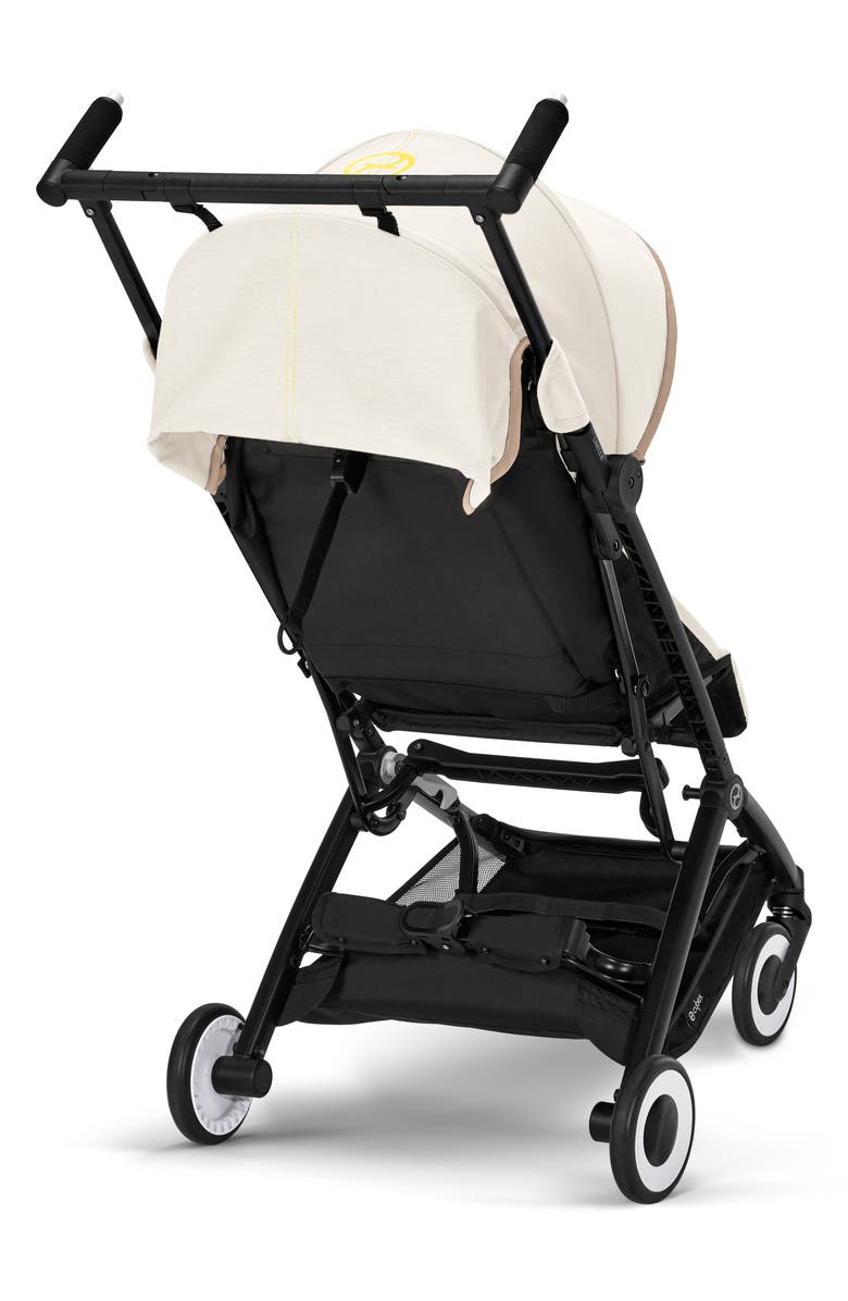 CYBEX Libelle 2 Ultracompact Lightweight Travel Stroller, Alternate, color, Seashell Beige