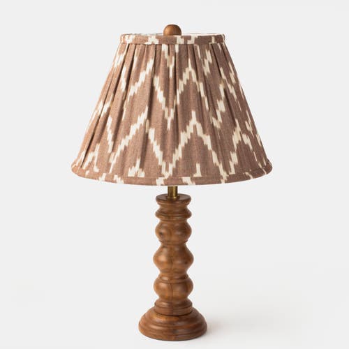 Mela Artisans Turner Wooden Lamp Stand