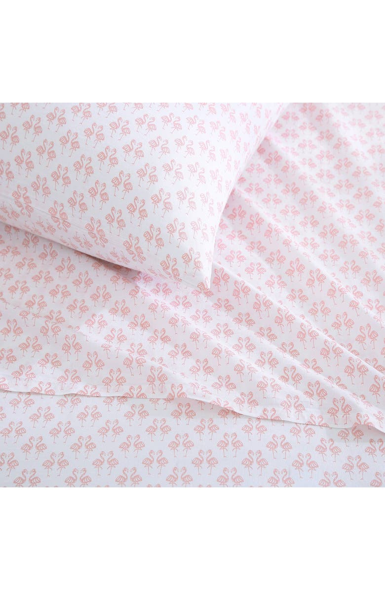 Tommy Bahama Flamingle 4-Piece Sheet Set, Alternate, color, Sorbet