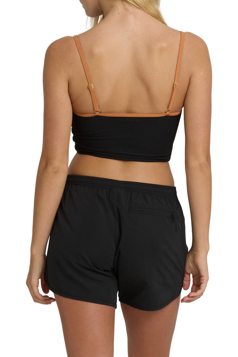 Fun Times Board Shorts, Alternate, color, BLACK PEBBLE