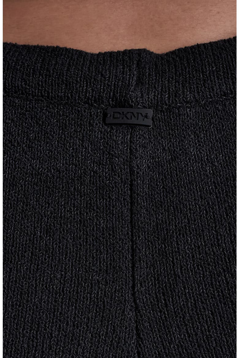 Pull On Drawstring Knit Pants, Alternate, color, BLACK