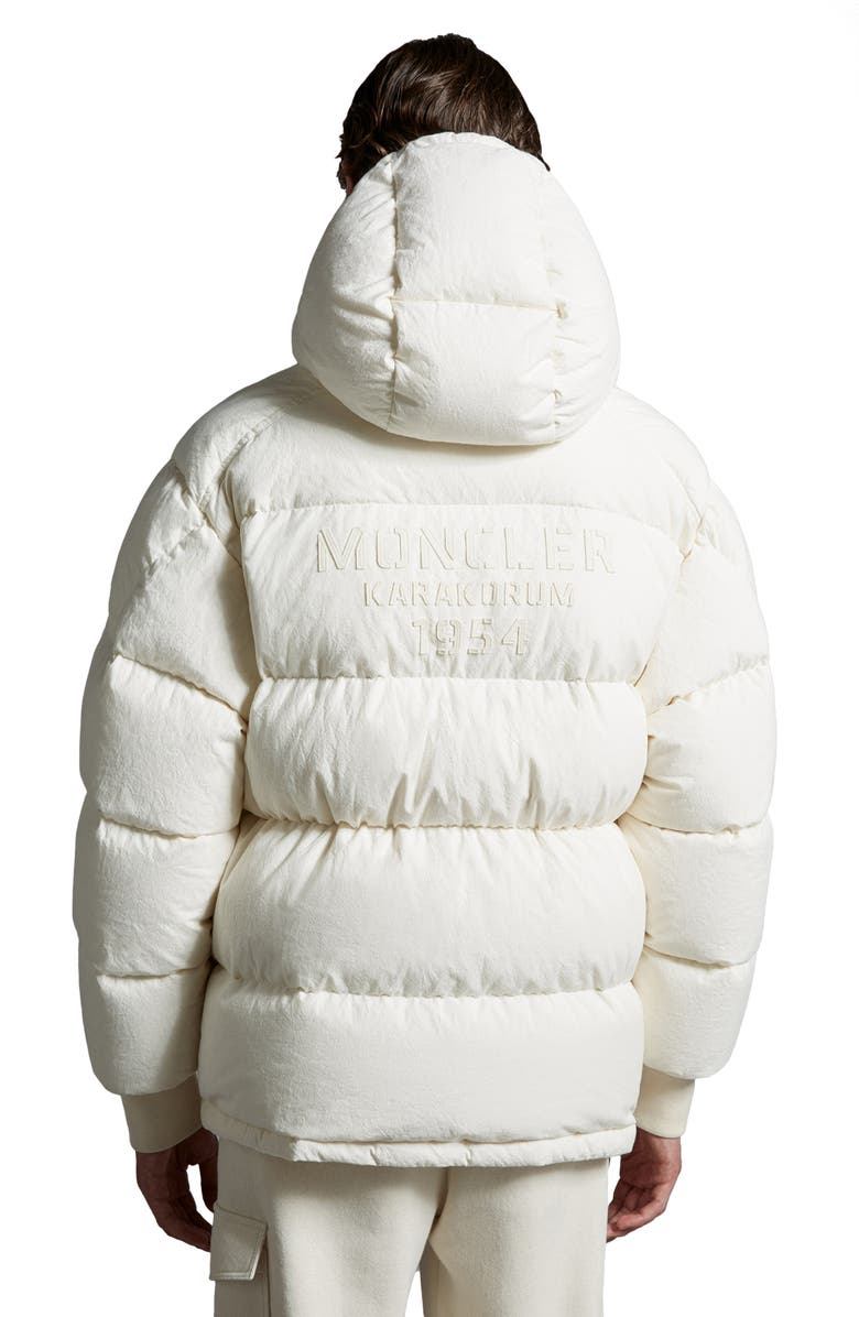 Moncler Karakorum Cotton Hooded Down Jacket, Alternate, color,