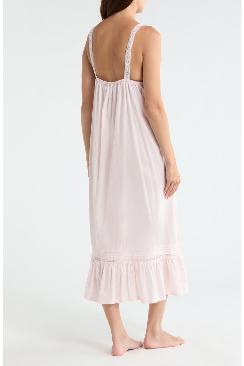 Peached Cotton Lawn Nightgown, Alternate, color, PINK CRYSTAL