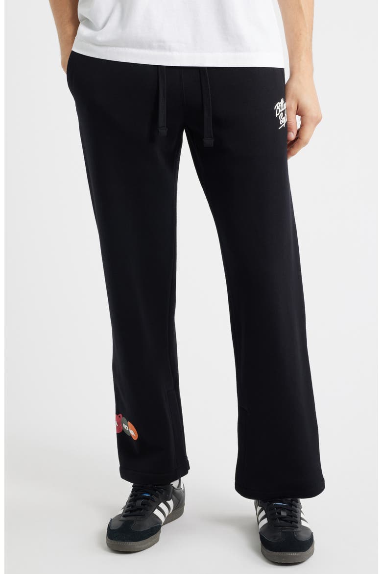BB Script Sweatpants, Main, color, BLACK