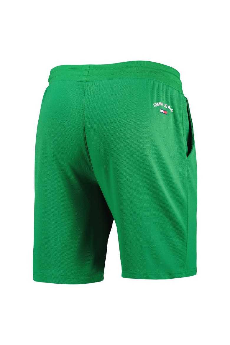 Men's Tommy Jeans Kelly Green Boston Celtics Mike Mesh Basketball Shorts, Alternate, color, Kelly Green